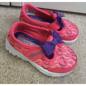 Skechers Mary Jane Sneakers Pink Size 4